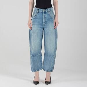 Etica Quinn Relaxed Barrel Jeans in Rockaway - Size 29